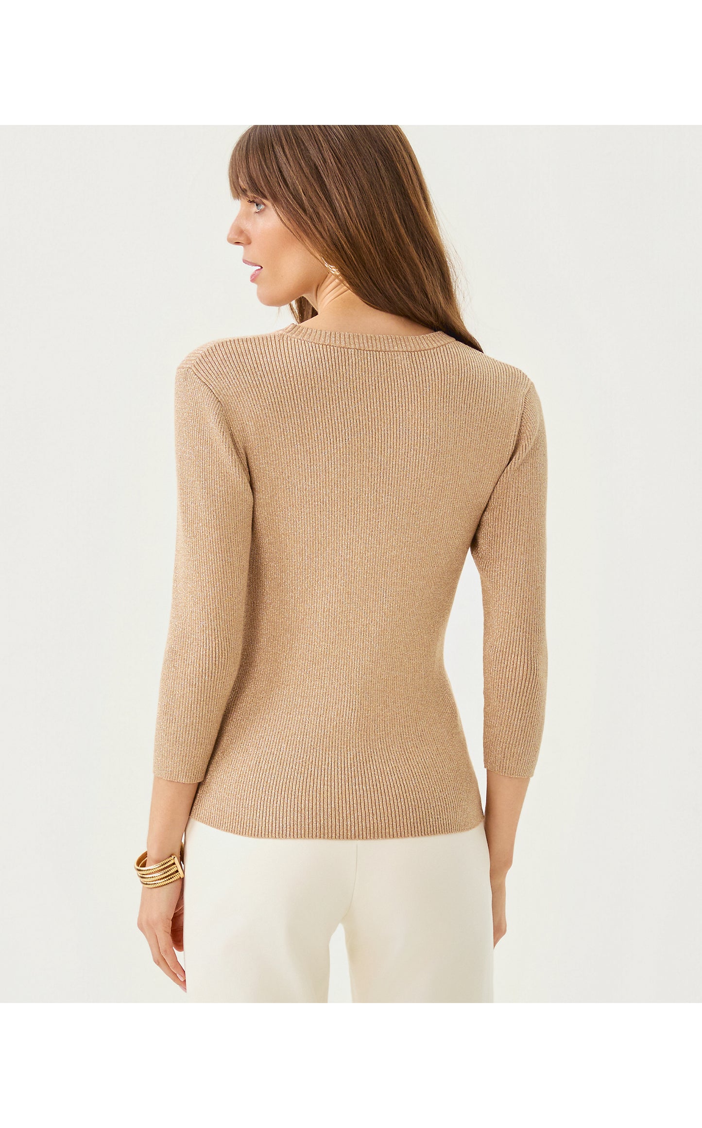 Esli Sweater - Sand Bar Metallic