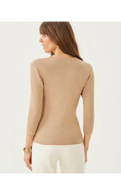 Esli Sweater - Sand Bar Metallic