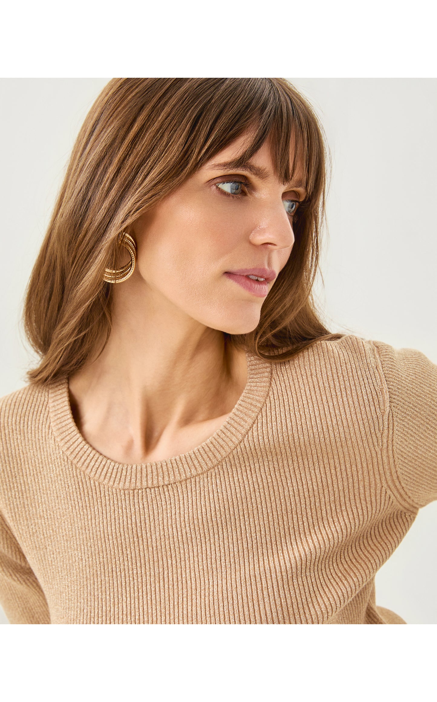 Esli Sweater - Sand Bar Metallic