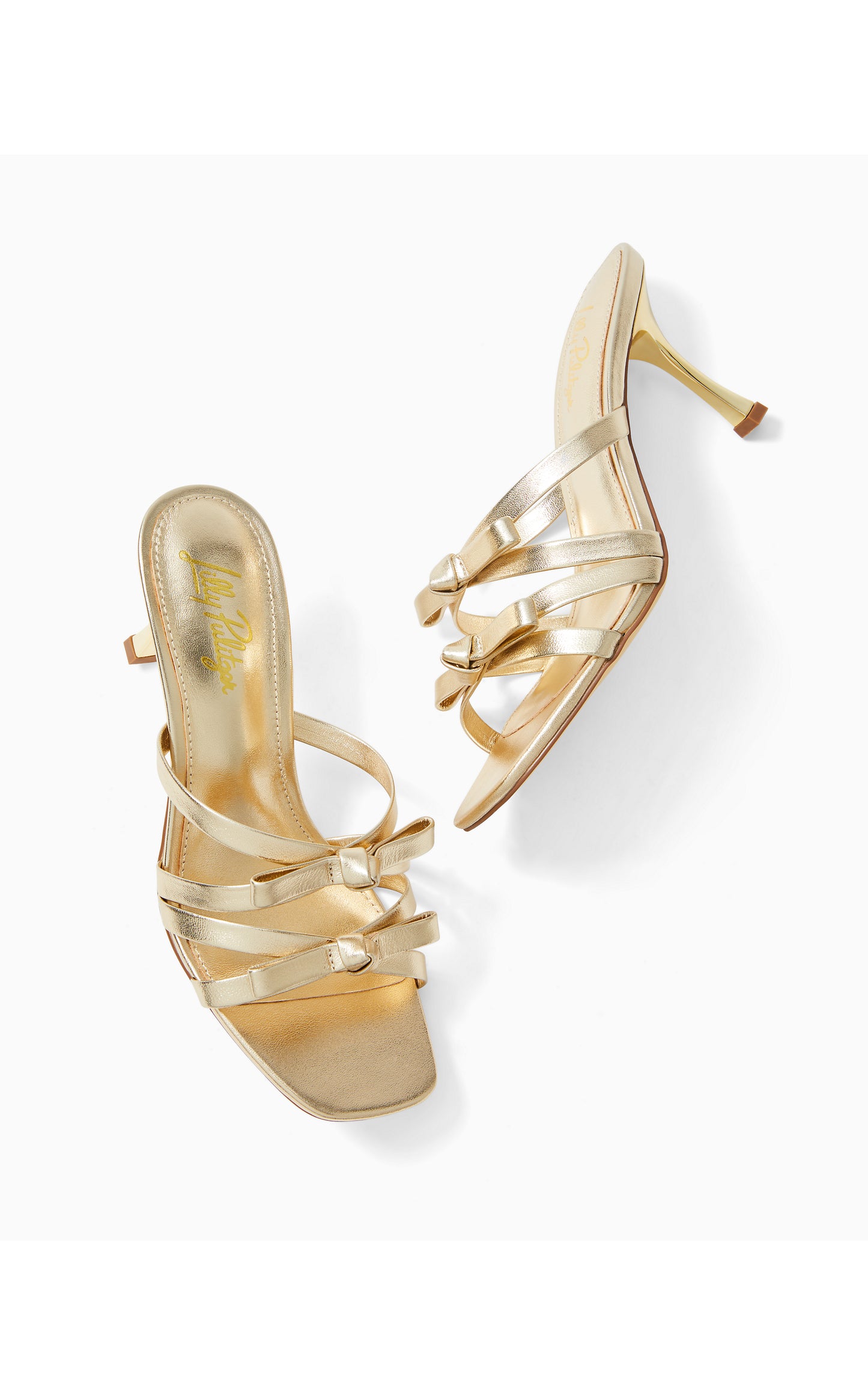 Wanda Slide Sandal - Gold Metallic