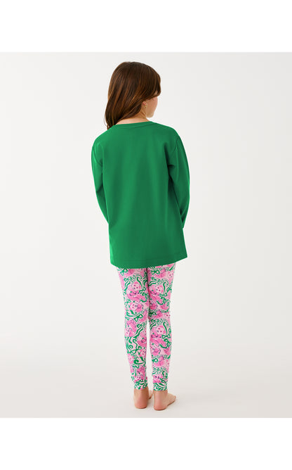 Mini Ballad Sweatshirt - Multi Deck The Palms Embroidery Childrens