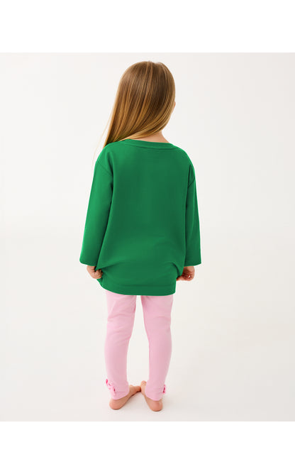 Mini Ballad Sweatshirt - Multi Deck The Palms Embroidery Childrens