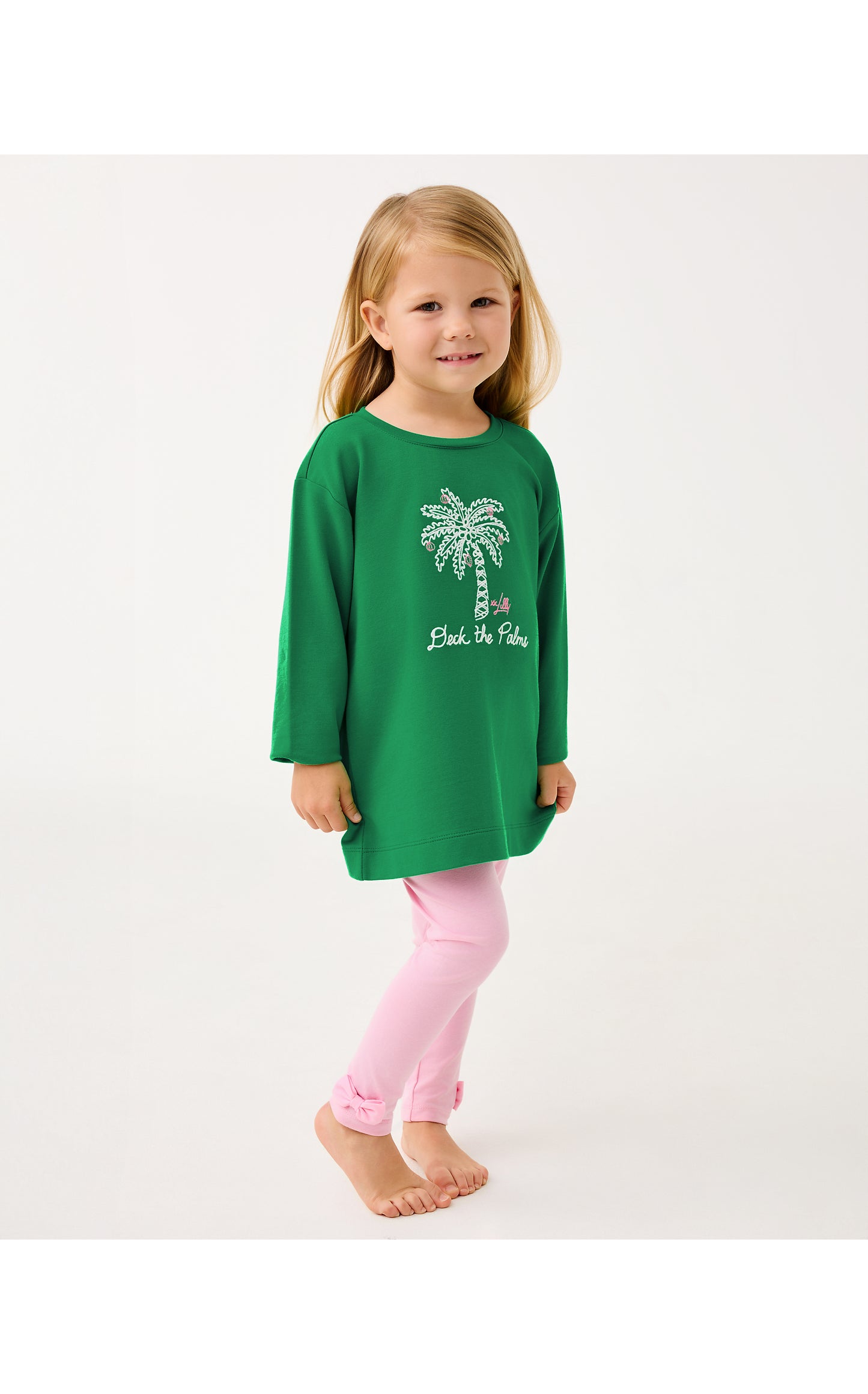 Mini Ballad Sweatshirt - Multi Deck The Palms Embroidery Childrens