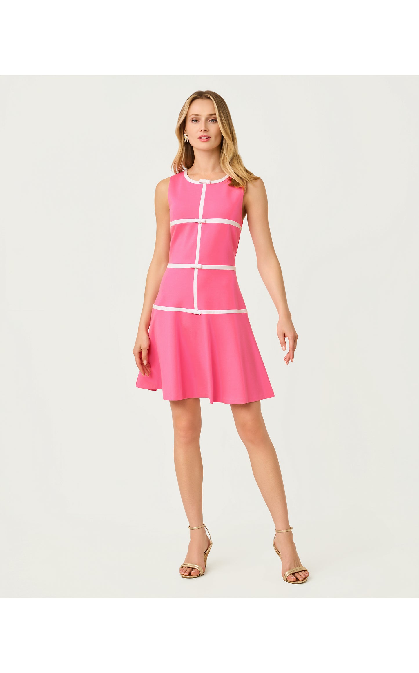 Clancie Dress - Confetti Pink