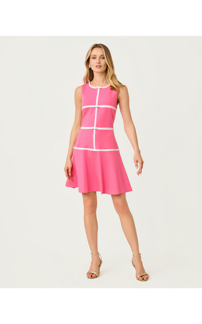 Clancie Dress - Confetti Pink