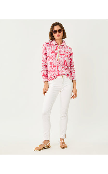 Eleni Pullover - Paradise Punch Thar She Blows