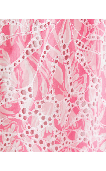 Allarie Midi Dress - Rousseau Pink Tulip To Tango