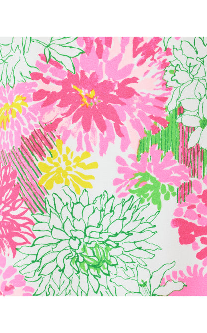 Carmine Shift - Resort White Mum Patch