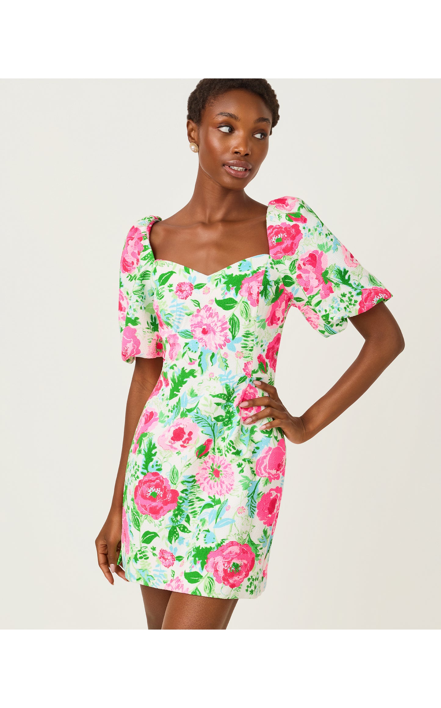 Justina Skirted Romper - Poppy Party