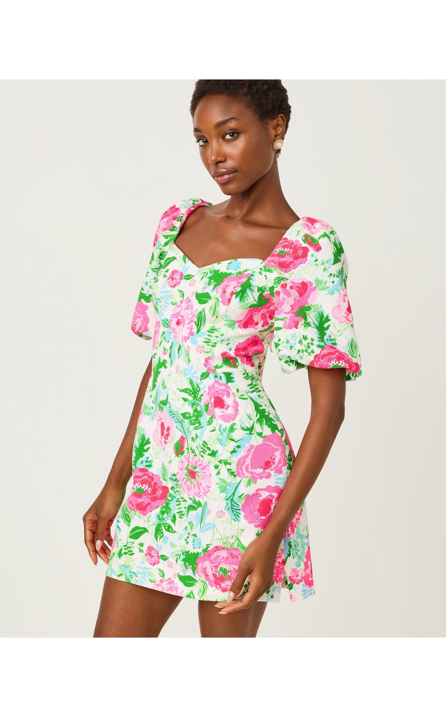 Justina Skirted Romper - Poppy Party