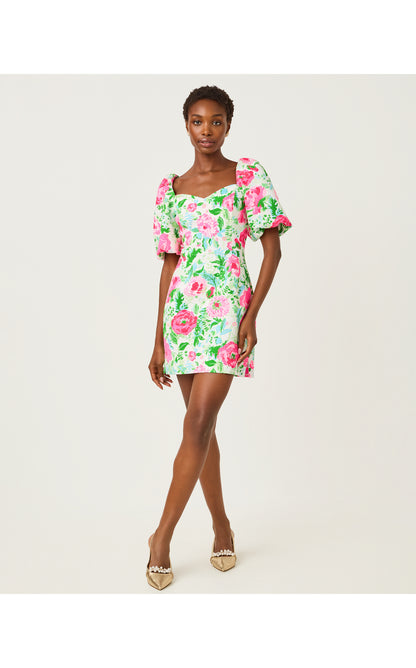 Justina Skirted Romper - Poppy Party