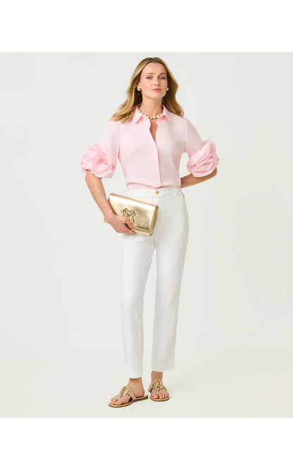 The Flower Lilly Shirt - Pink Muse