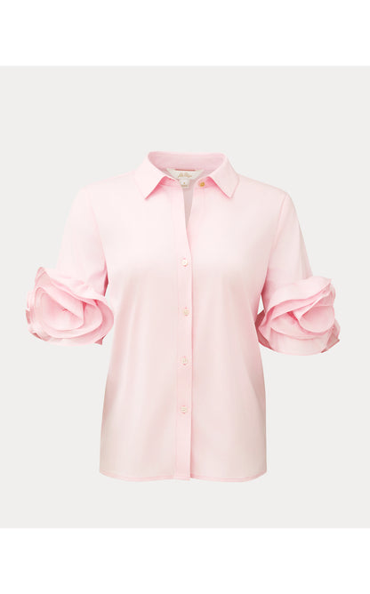 The Flower Lilly Shirt - Pink Muse