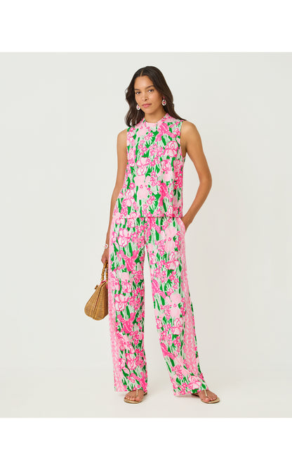 Bal Harbour Stretch Palazzo - Putting Green Hannah Engineered