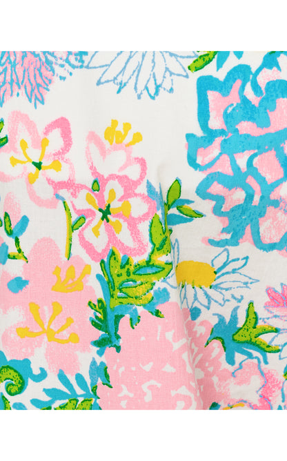 Mandalay Crop Pant - Multi Lilly Garden