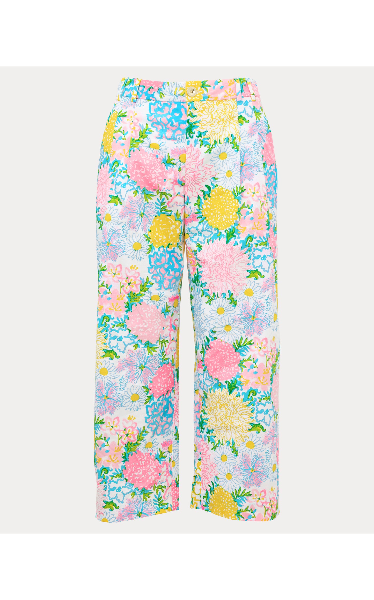 Mandalay Crop Pant - Multi Lilly Garden