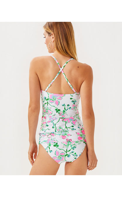 Jamila Tankini Top - Orchids On The Avenue