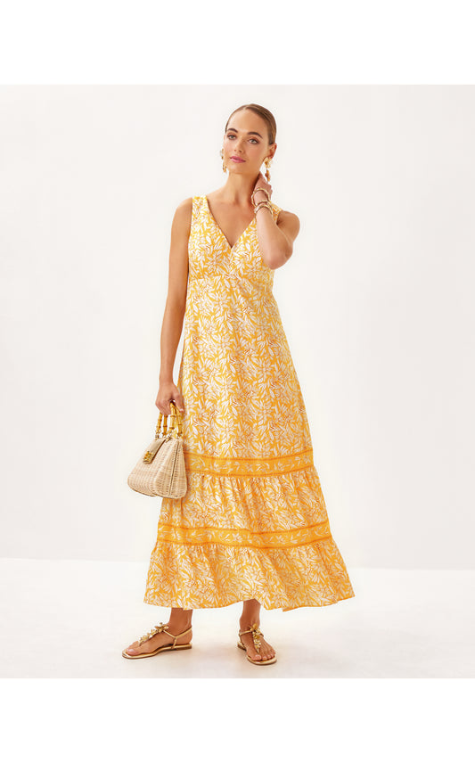 Avlyn Maxi Dress - Honeycomb Hideaway
