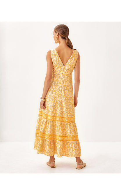 Avlyn Maxi Dress - Honeycomb Hideaway