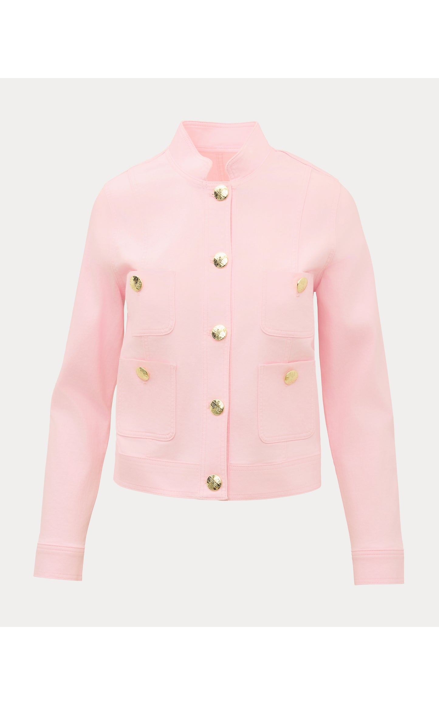 Shepa Denim Jacket - Pink Muse