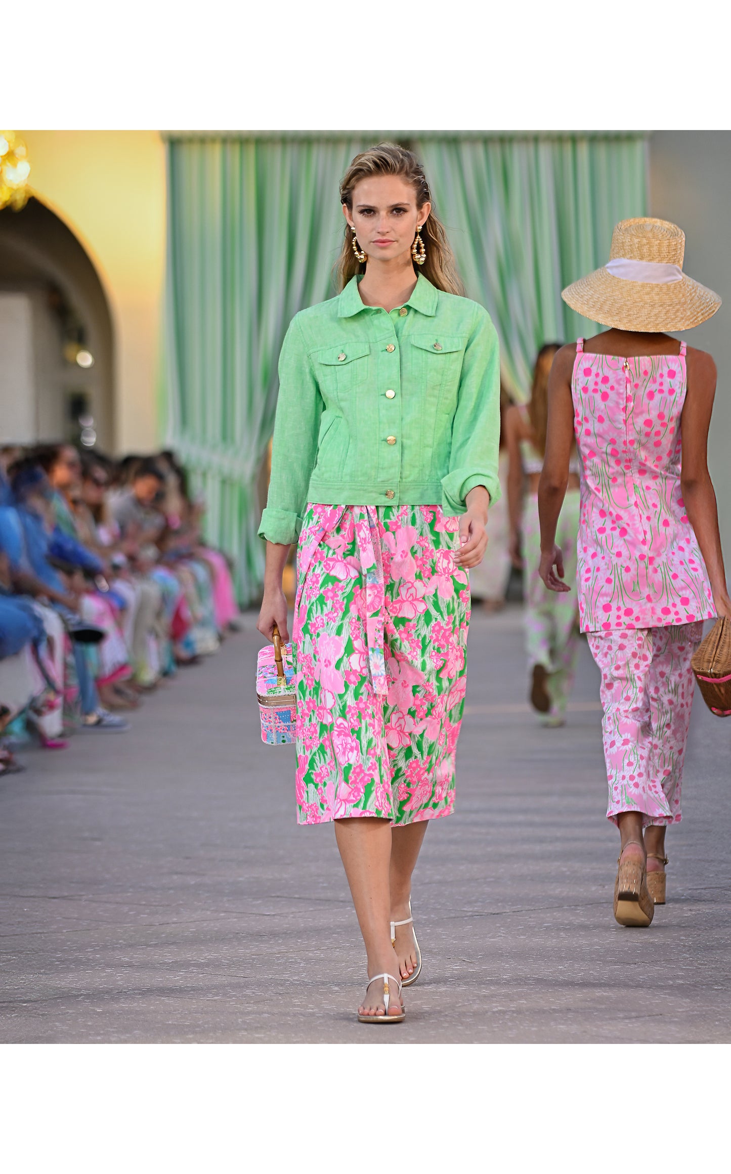 Seaspray Linen Jacket - Jackfruit