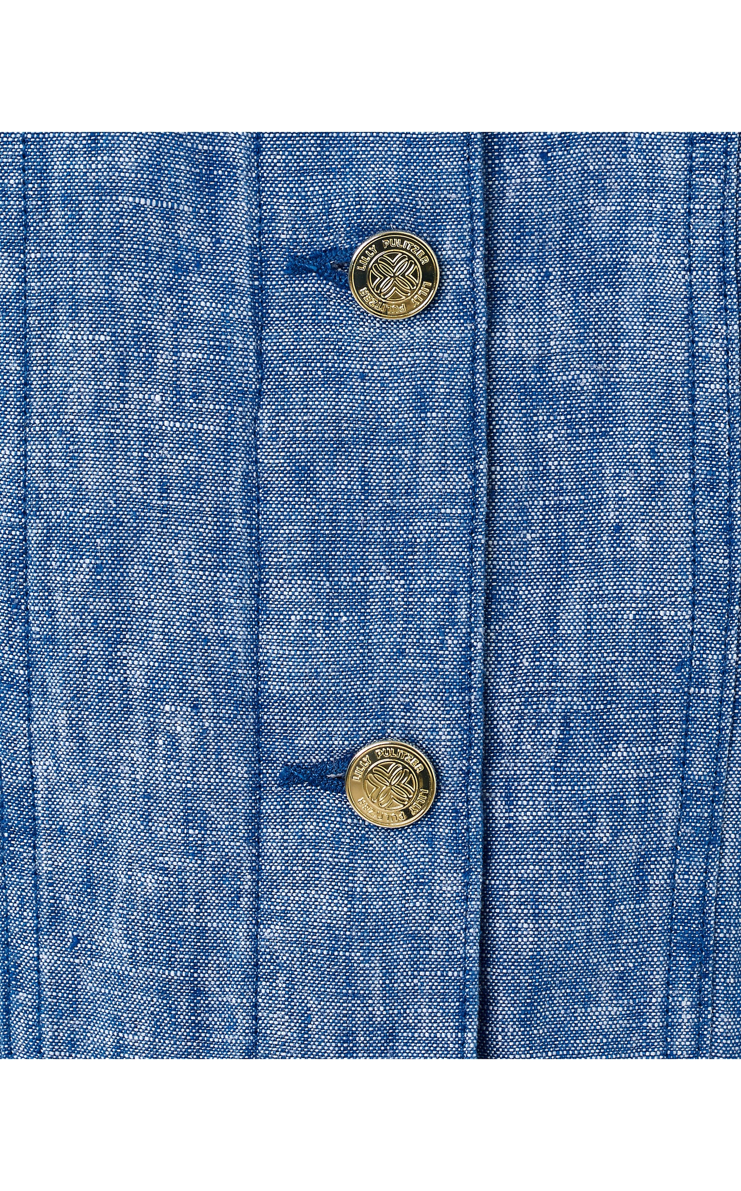 Seaspray Linen Jacket - Starlight Navy X Resort White