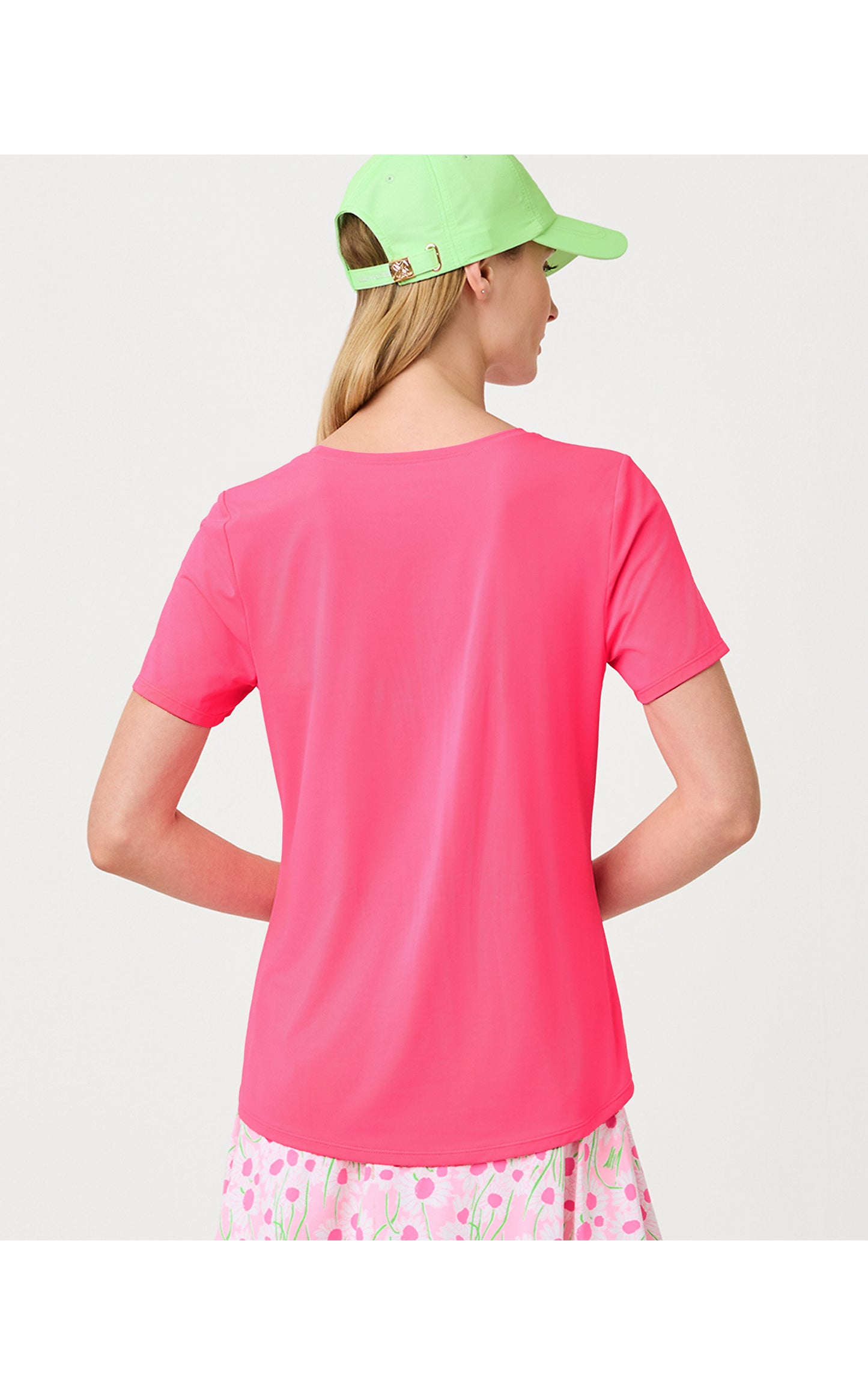 UPF 50+ Luxletic Westley Active Tee - Cherry Blossom Pink