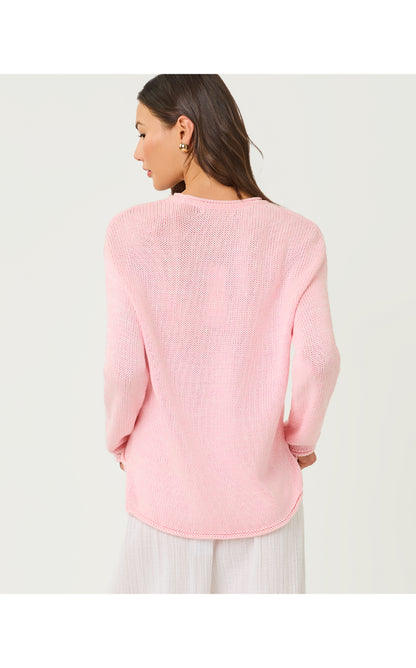 Lotan Sweater - Pink Muse Marl