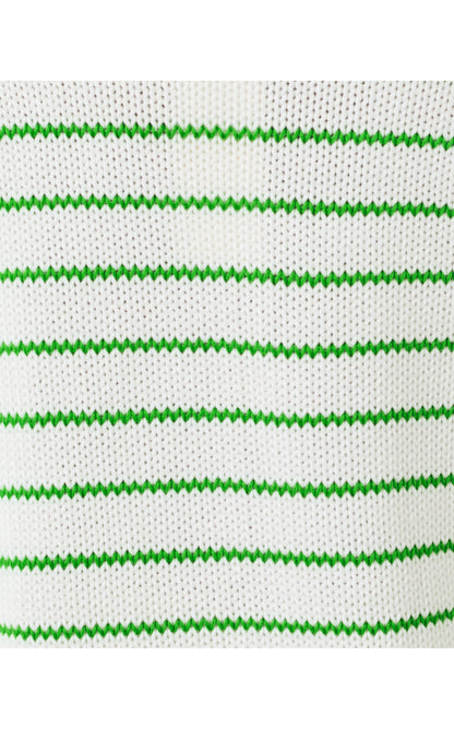 Lotan Sweater - Putting Green Tidepool Stripe