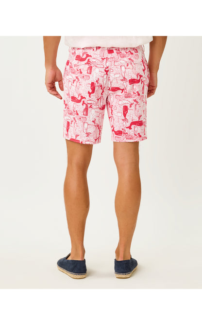 Mens Stuff Volk Stretch Short - Paradise Punch Thar She Blows