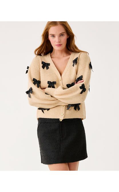 Colette Boucle Mini Skort - Noir Chic Chick Boucle