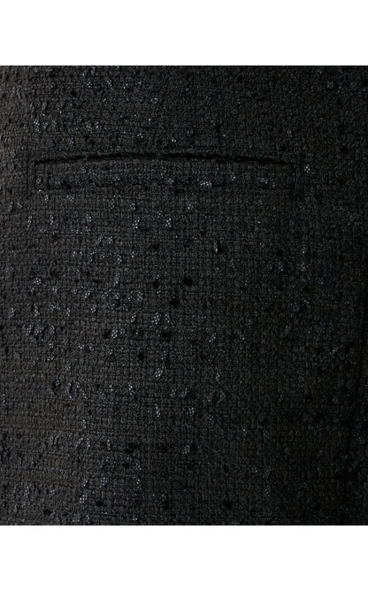 Colette Boucle Mini Skort - Noir Chic Chick Boucle