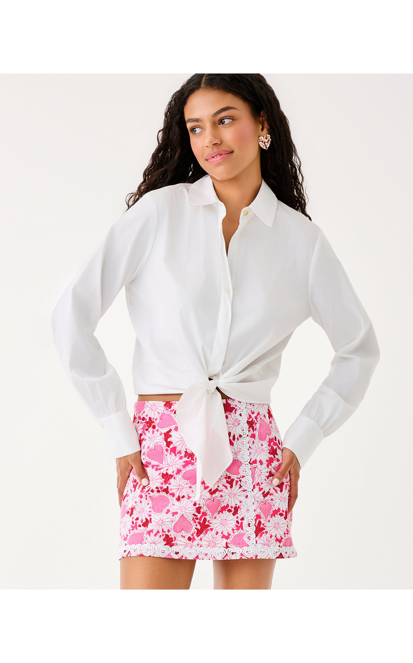 Michelina Mini Skort - Coconut Dear Heart