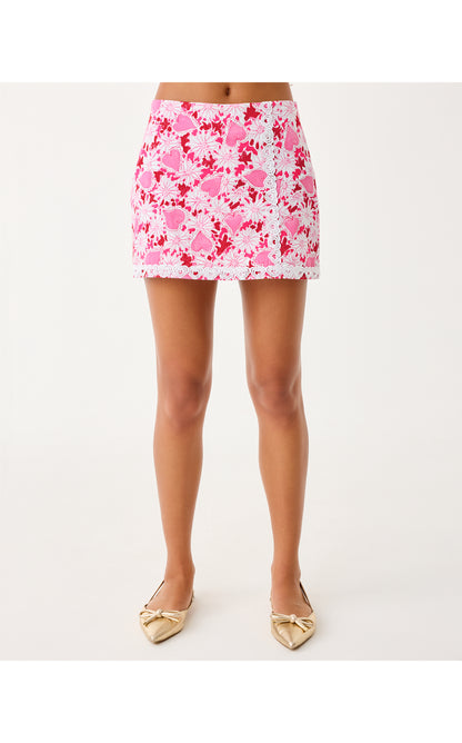 Michelina Mini Skort - Coconut Dear Heart