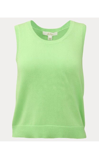 Amalia Sweater Tank - Pistachio Macaron