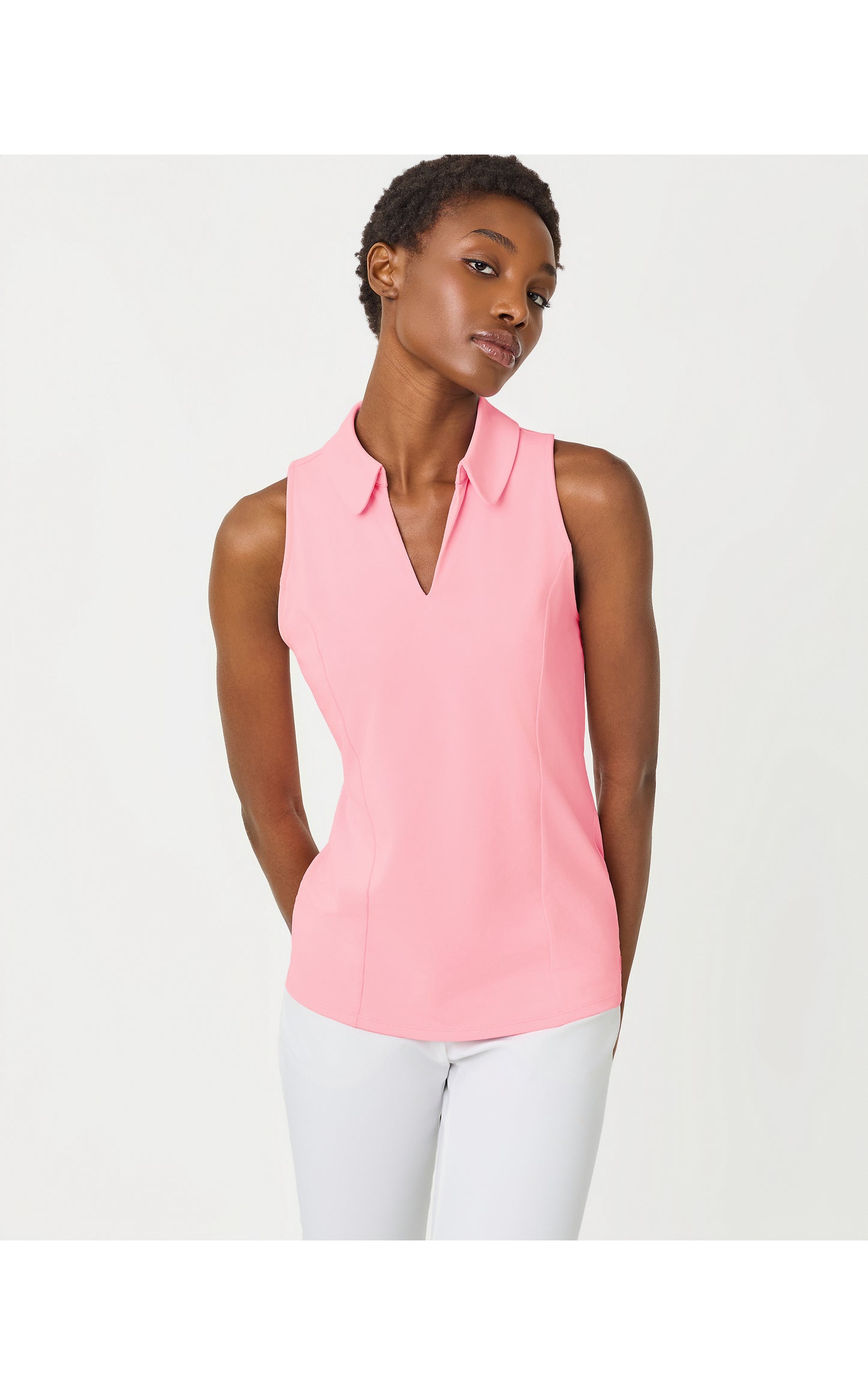 UPF 50+ Luxletic Martina Polo - Conch Shell Pink