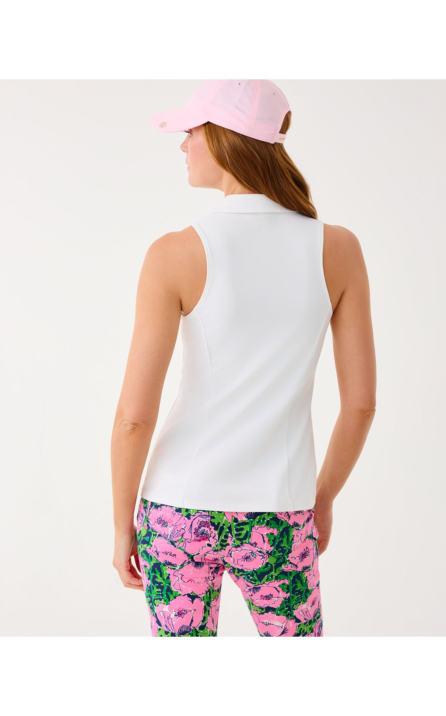 UPF 50+ Luxletic Martina Polo - Resort White