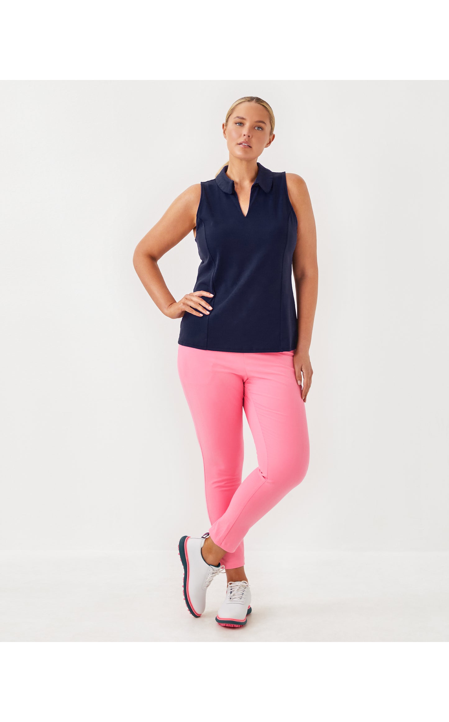 UPF 50+ Luxletic Martina Polo - True Navy