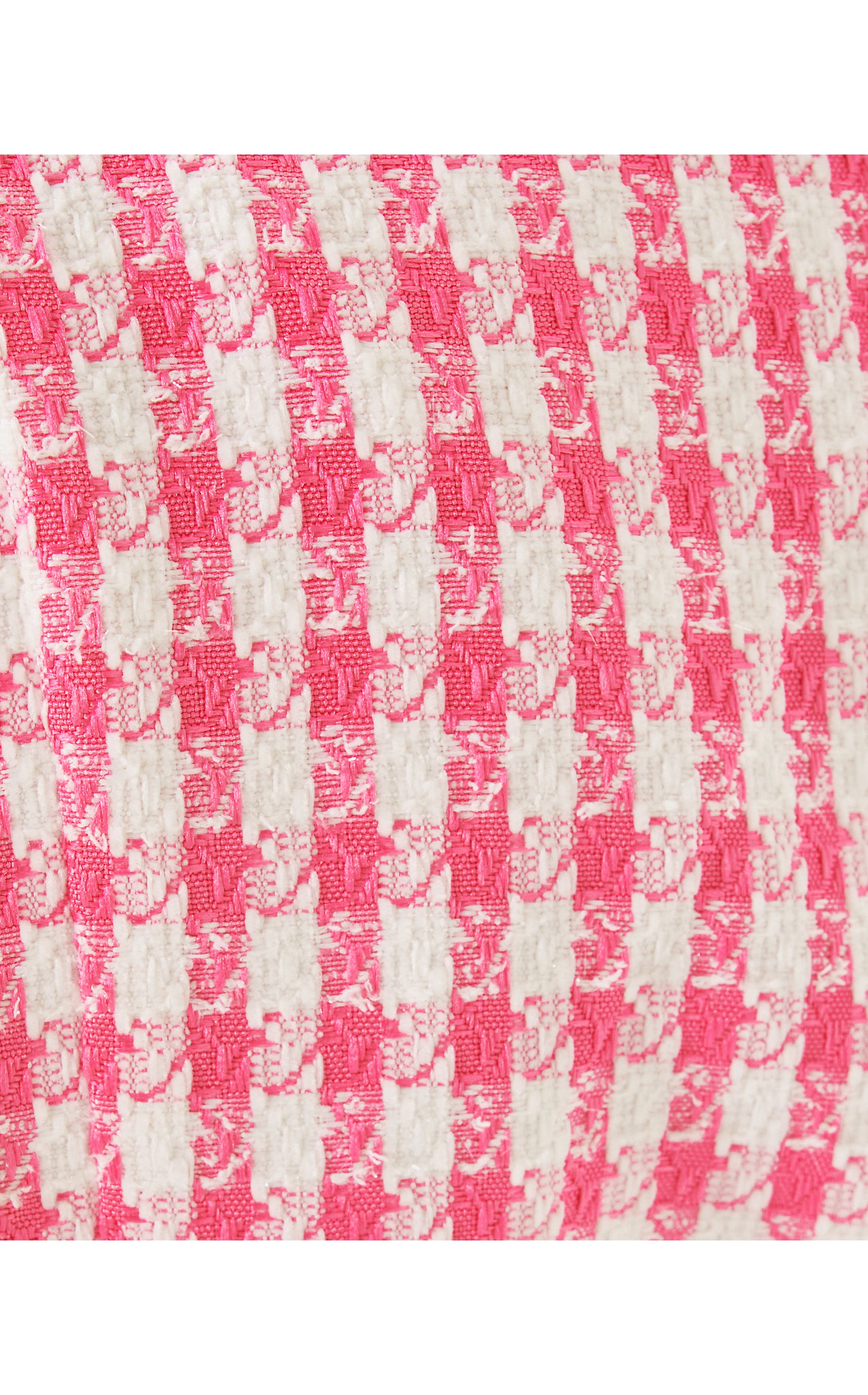 Rohana Boucle Shift Jacket- Rousseau Pink Charming Check Boucle