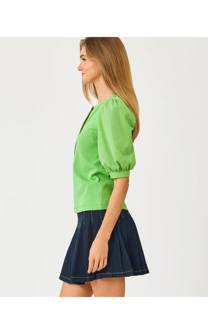 Ronson Knit Top - Chateau Green