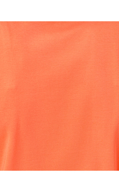 Ronson Knit Top - Sunset Orange