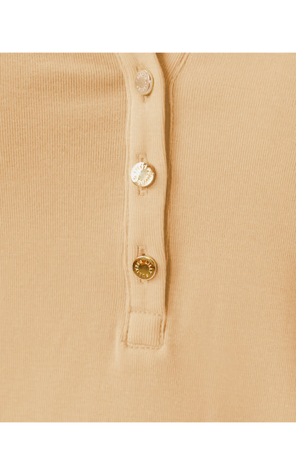 Ronson Knit Top - Wicker Tan