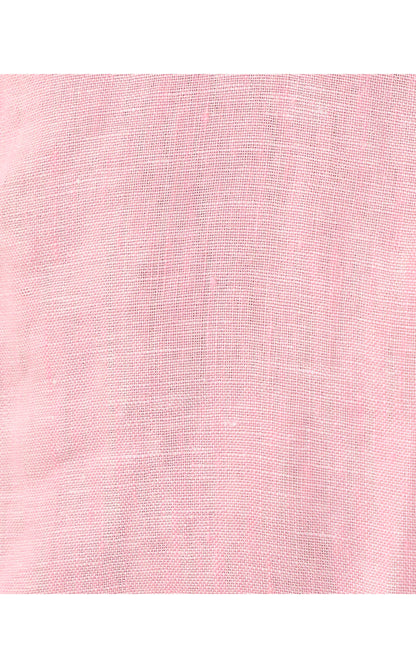 Kavalla Sleeveless Ruffle Top - Conch Shell Pink X Resort White