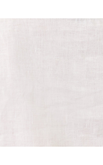 Kavalla Sleeveless Ruffle Top - Resort White