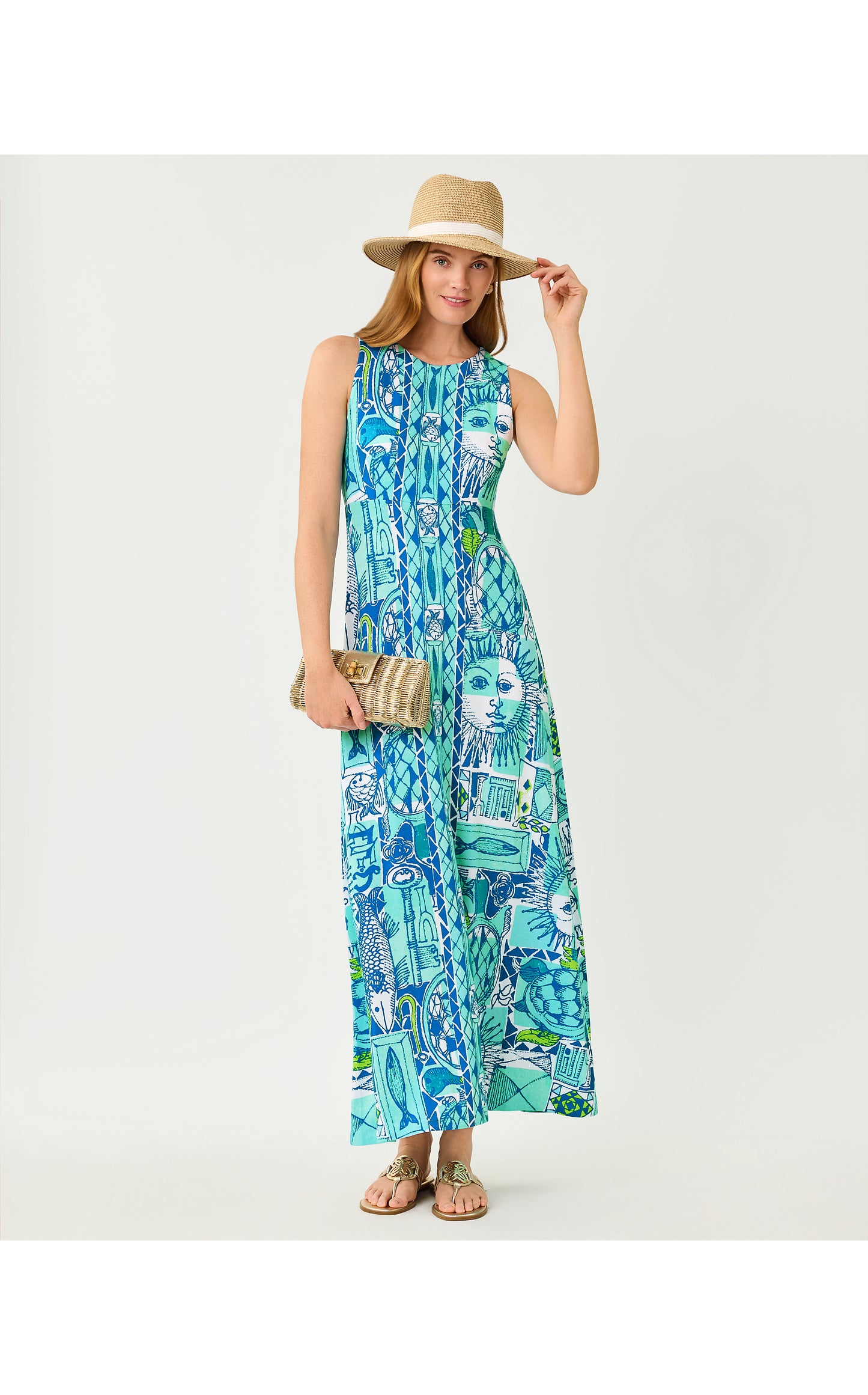 Ellison Maxi Dress - Mint Condition Harlillyquin Engineered Knit Maxi