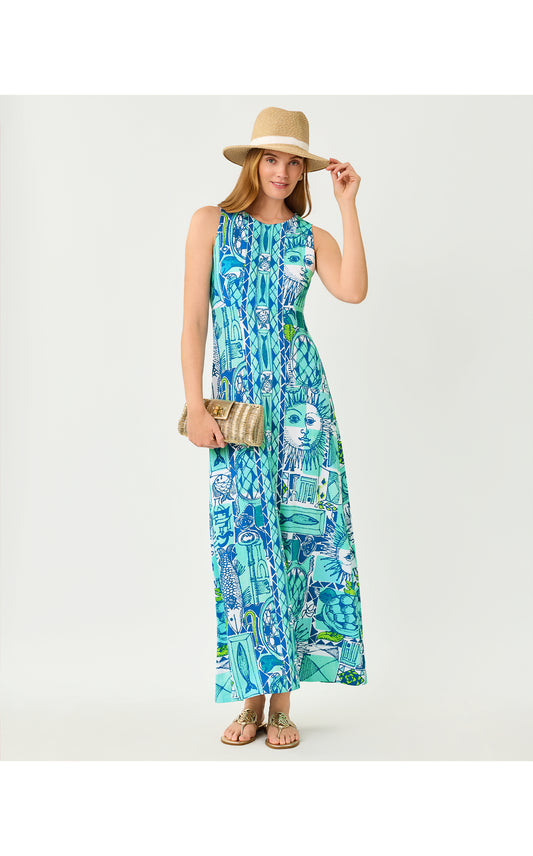 Ellison Maxi Dress - Mint Condition Harlillyquin Engineered Knit Maxi