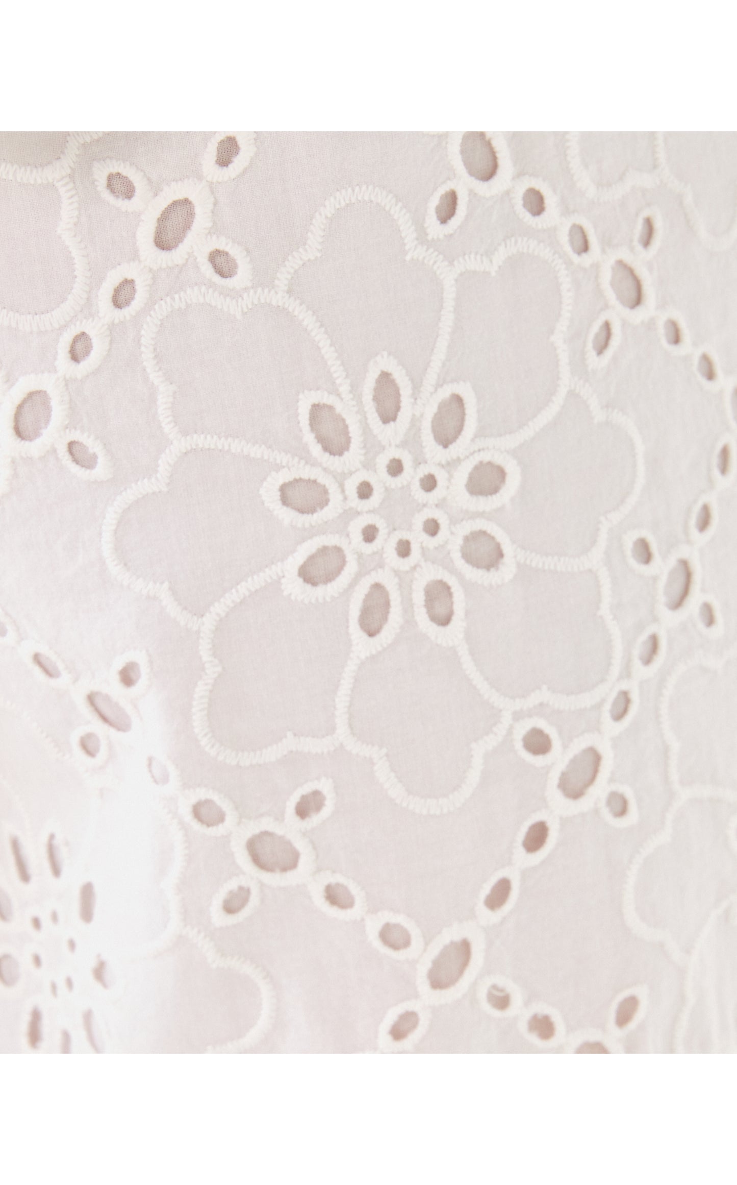 Croix Eyelet Short - Resort White Beach Haven Eyelet