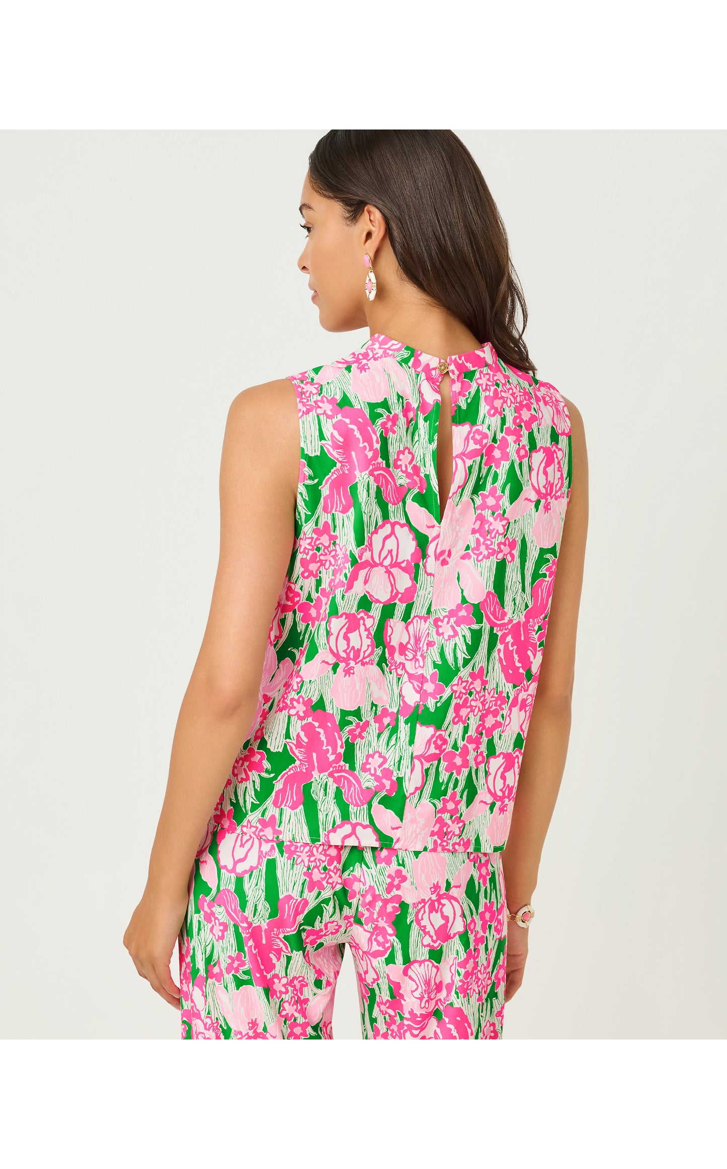 Anya Top - Putting Green Hannah Engineered