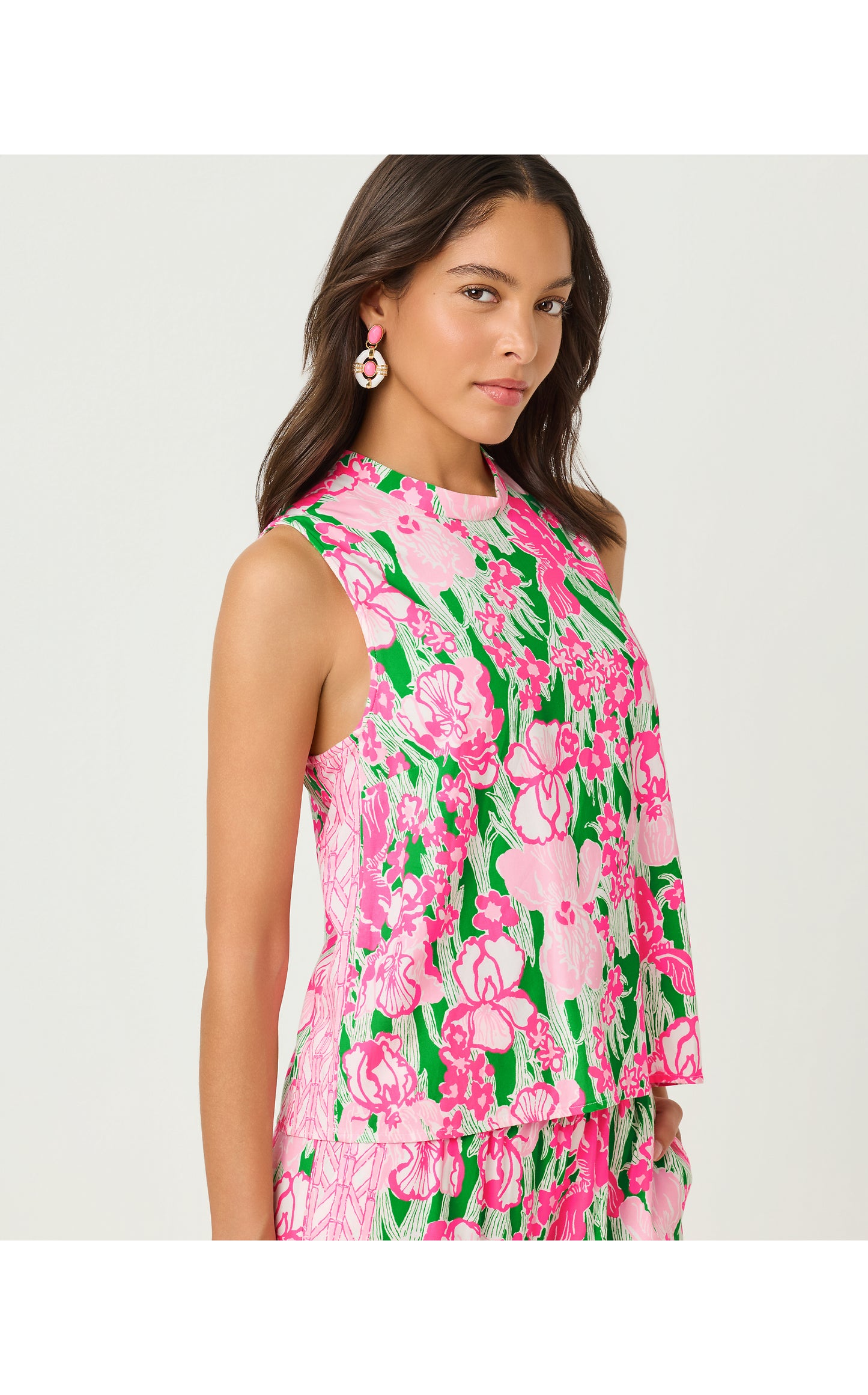 Anya Top - Putting Green Hannah Engineered