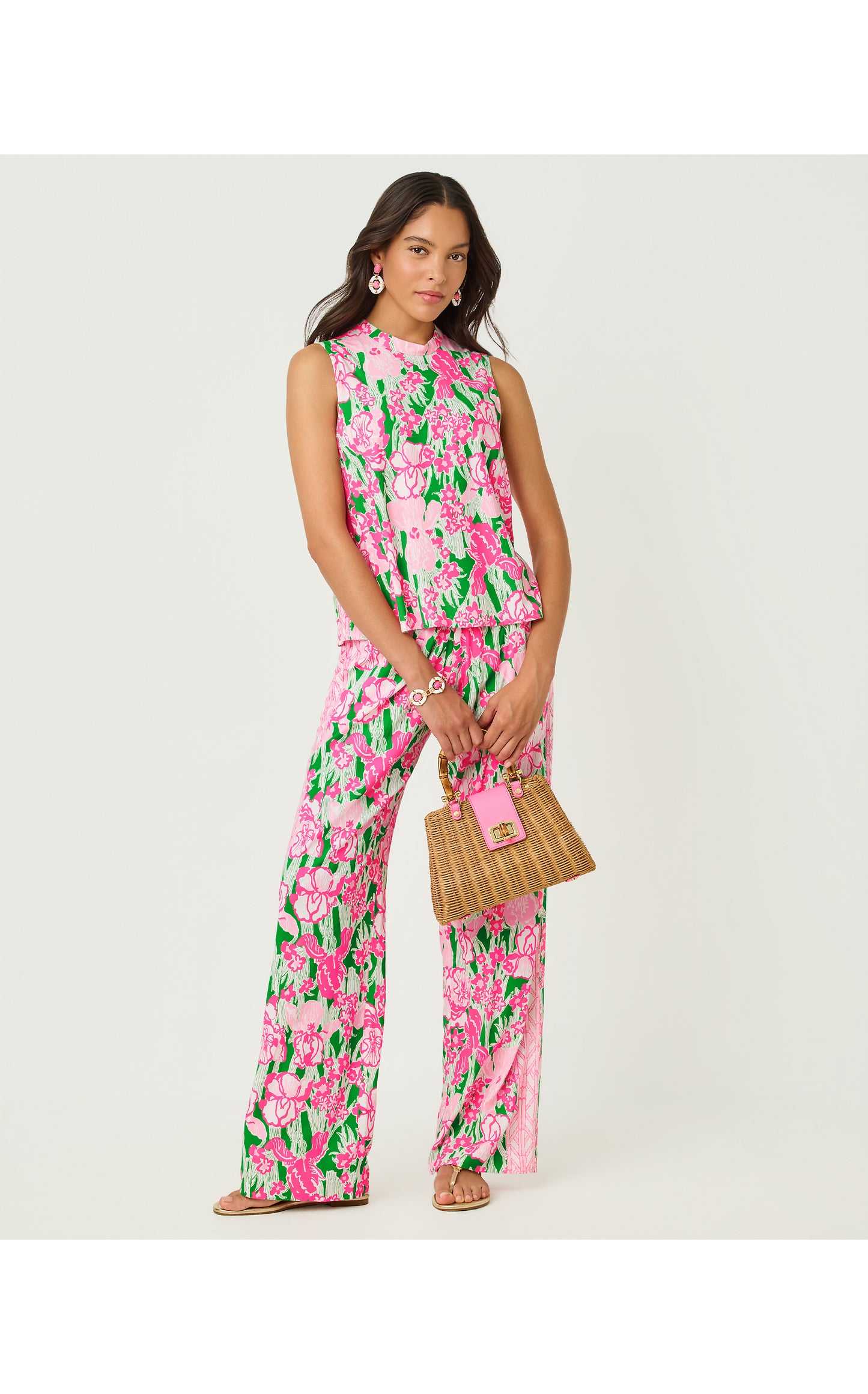 Anya Top - Putting Green Hannah Engineered